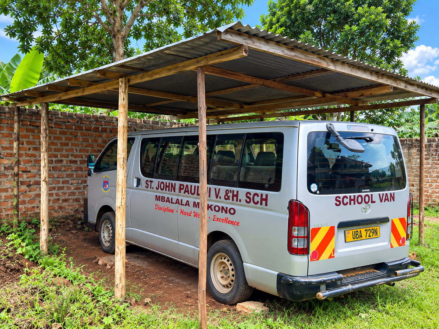 School Transport Van - Admissions